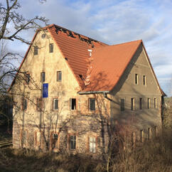 Kleinmecka Bauerngehöft (heute Kulturhof)