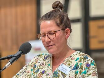 Dr. Julia Ricker, Geschäftsführerin der Interessengemeinschaft Bauernhaus © Christine Kohnke-Löbert