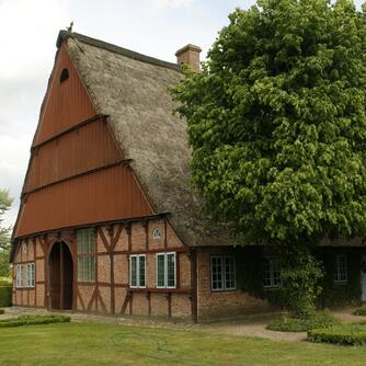 Horst, Fachhallenhaus Heidhof von 1711, Wohngiebel nach Nordwesten, Aufnahme, 2011 © Interessengemeinschaft Bauernhaus, Holger Reimers