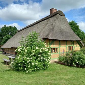 Blidersdorf, Niederdeutsches Hallenhaus, nachher © Interessengemeinschaft Bauernhaus, Rainer Kröger