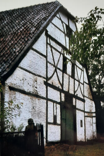 Süchteln-Hagen, Niederdeutsches Hallenhaus, 1971 © Interessengemeinschaft Bauernhaus, Monika-Maria Röhm-Wolf & Christoff Röhm