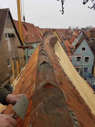 Dinkelsbühl, Handwerkerhaus, ein Denkmal bleibt stehen © Andrea Rosenberger und Manfred Sandmeir