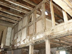 Gransdorf, Mühlenraum vor der Renovierung © Interessengemeinschaft Bauernhaus, Arthur Weyns