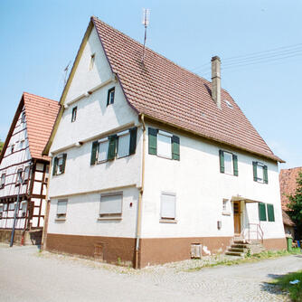 Illingen-Schützingen, Fachwerk-Hakengehöft, vorher © Interessengemeinschaft Bauernhaus, Luise Lüttmann und Manfred Schmidt-Lüttmann