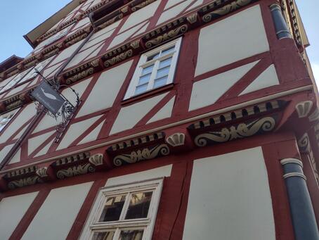 Hann.Münden, Fachwerkhaus, Detail nachher © Interessengemeinschaft Bauernhaus, Hille Hermann