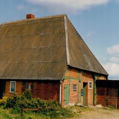 Jevenstedt, Fachwerkkate 1987 © Interessengemeinschaft Bauernhaus, Joachim Storm