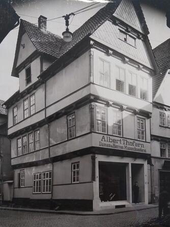 Hann.Münden, Fachwerkhaus, historische Aufnahme © Interessengemeinschaft Bauernhaus, Hille Hermann