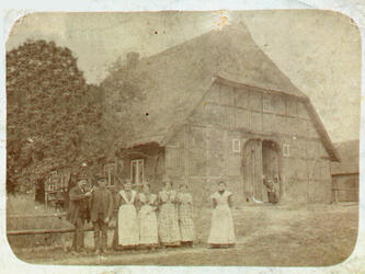historisches Bild © Interessengemeinschaft Bauernhaus, Privat