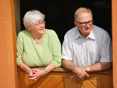 Gransdorf, Mühlengebäude, Renovierer des Mühlenanwesens © Interessengemeinschaft Bauernhaus, Arthur Weyns