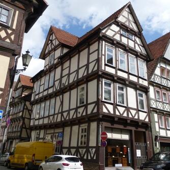 Hann.Münden, Fachwerkhaus, vorher © Interessengemeinschaft Bauernhaus, Hille Hermann