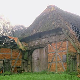 Unbesandten, NIederdeutsches Hallenhaus, vorher 1996 © Interessengemeinschaft Bauernhaus, Margot und Wolfgang Pauli