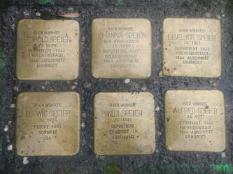 Alsfeld Angenrod, Stolpersteine © Interessengemeinschaft Bauernhaus, J. Michael Ruhl