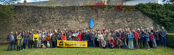 IgB-Mitglieder beim Herbsttreffen 2024 in der Südeifel © Interessengemeinschaft Bauernhaus, Christine Kohnke-Löbert