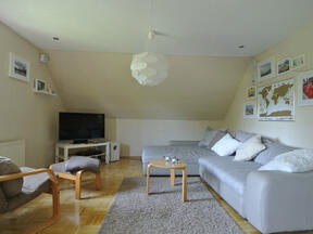 Nienstädt Ferienwohnung ANNO 1911 - Wohnzimmer