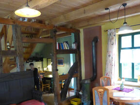 Ferienhaus an der Storchenroute im Weserdorf Windheim