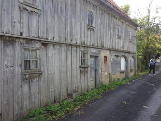 leerstehendes Haus in Obercunnersdorf © Interessengemeinschaft Bauernhaus, Julia Ricker