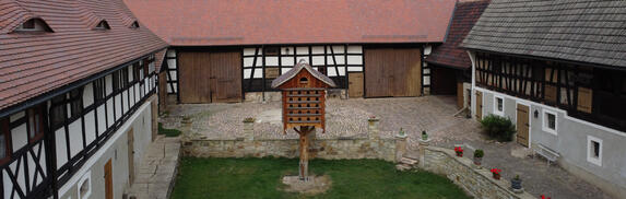 Lehma, Altenburger Vierseithof © Interessengemeinschaft Bauernhaus, Marcus Friese
