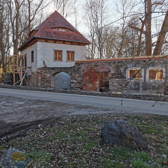 Striegistal, Schloss Gersdorf, Torwächterhaus © Julita Decke