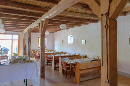 Tylsen, alter Kuhstall nach der Umnutzung © Interessengemeinschaft Bauernhaus, Archiv