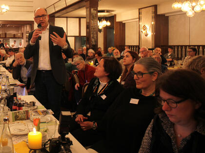 Dr. Holger Mertens, Landeskonservator von Westfalen © Interessengemeinschaft Bauernhaus, Christine Kohnke-Löbert