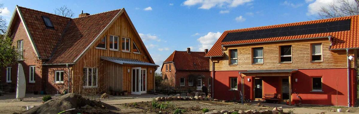 Gemeinschaftswohnanlage Dahlem-Harmstorf, Projekt der Stiftung trias, Foto: Mittendrin Leben e.G.