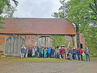 Exkursion der IgB im Rahmen eines Herbsttreffens im Landkreis Coesfeld, Foto: Interessengemeinschaft Bauernhaus, Christine Kohnke-Löbert