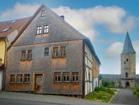 Saniertes Wohnhaus von 1449 am Eulenturm ©Interessengemeinschaft Bauernhaus, Michael Ruhl